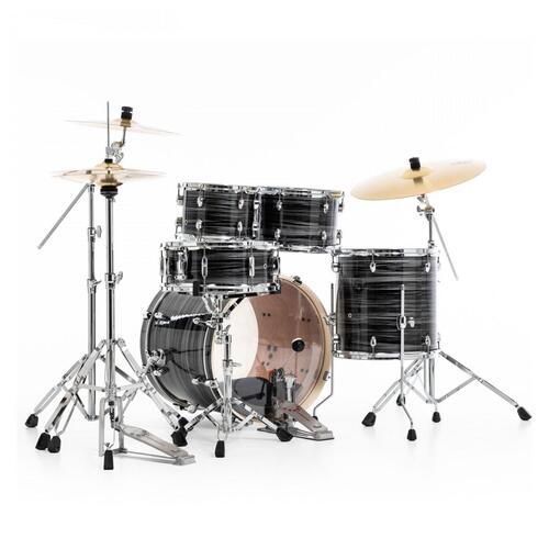 Image 3 - Pearl EXX Export 20" Fusion Drum Kit in Graphite Silver Twist